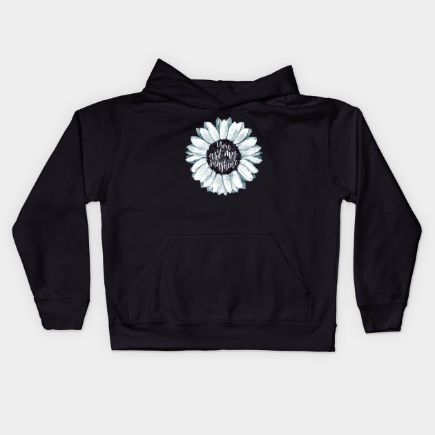 Sunflowers, you are my sunshine Kids Hoodie by Collagedream